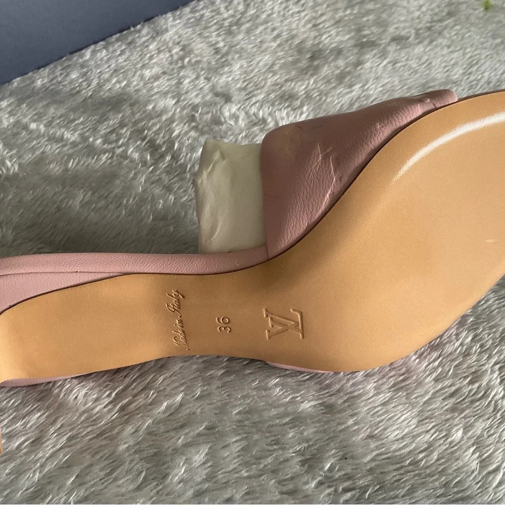 Originals Louis Vuitton Women's Beige Slide heels - Picture 3 of 4